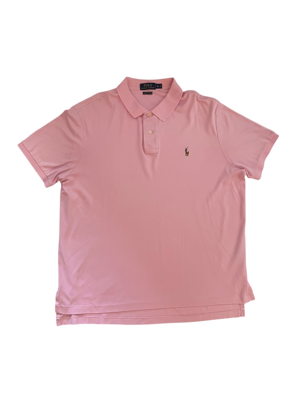 Polo Ralph Lauren Men's Pima Soft Touch Cotton Polo Short Sleeve Shirt Size XL